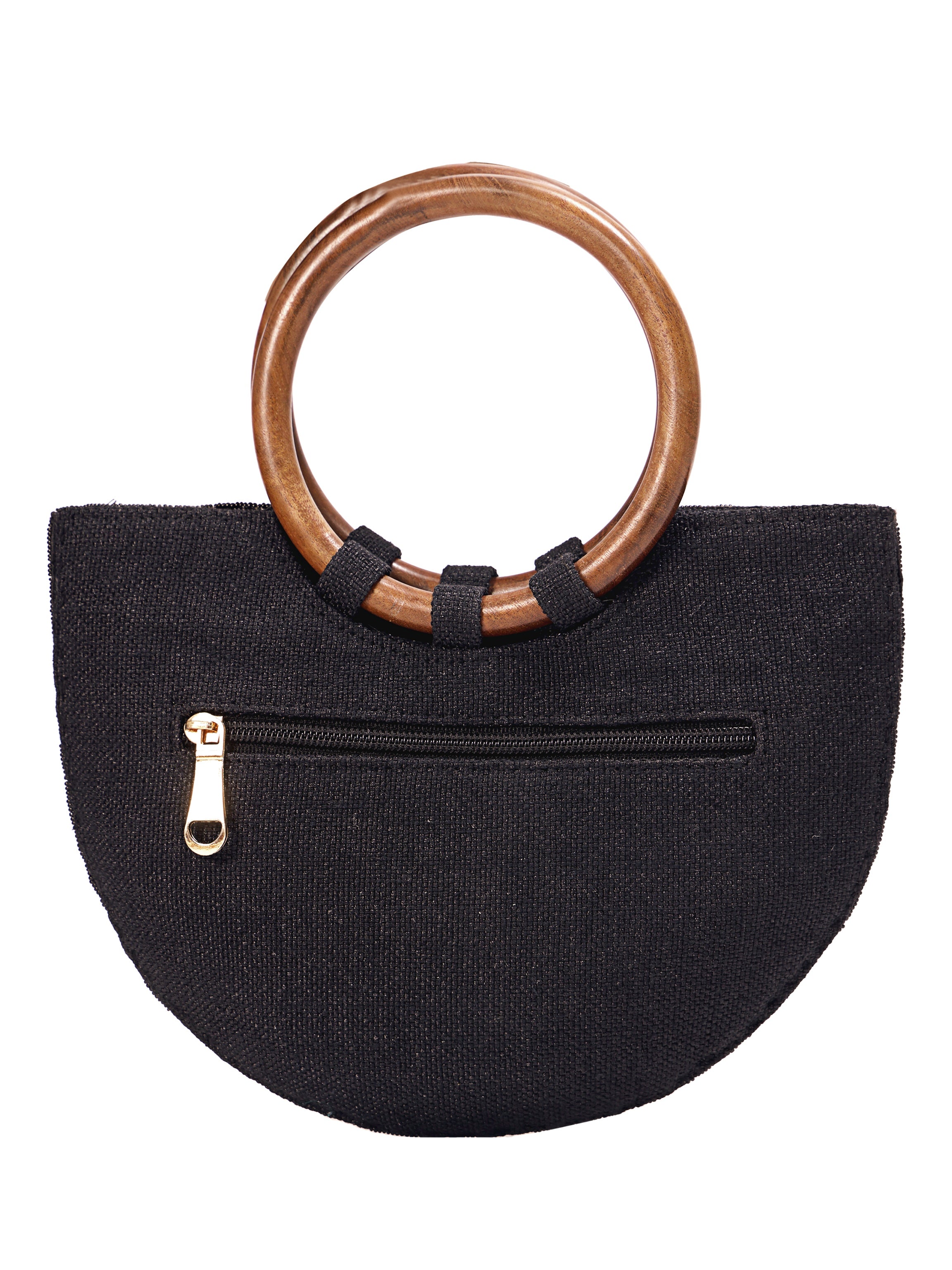 Noor Crescent Handcrafted Handle Bag