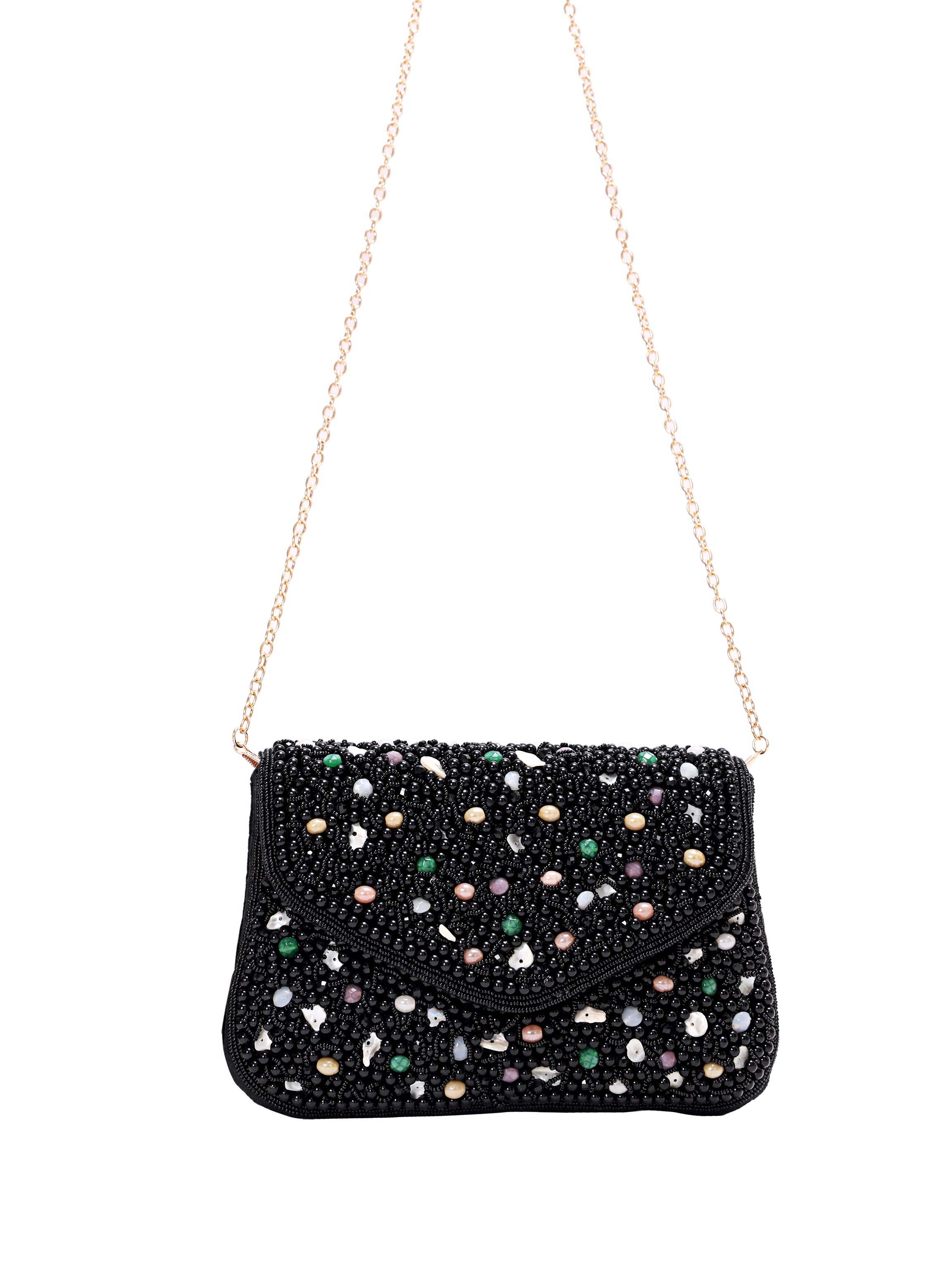 Celeste Pearl Handcrafted Clutch