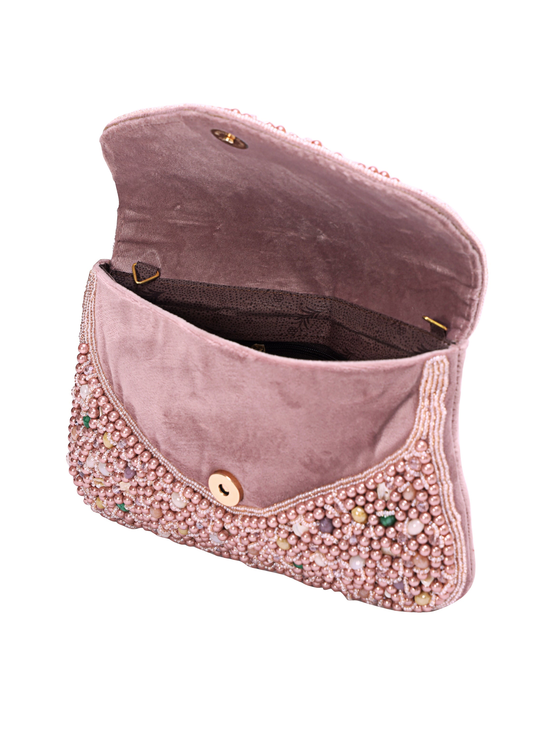 Celeste Pearl Handcrafted Clutch