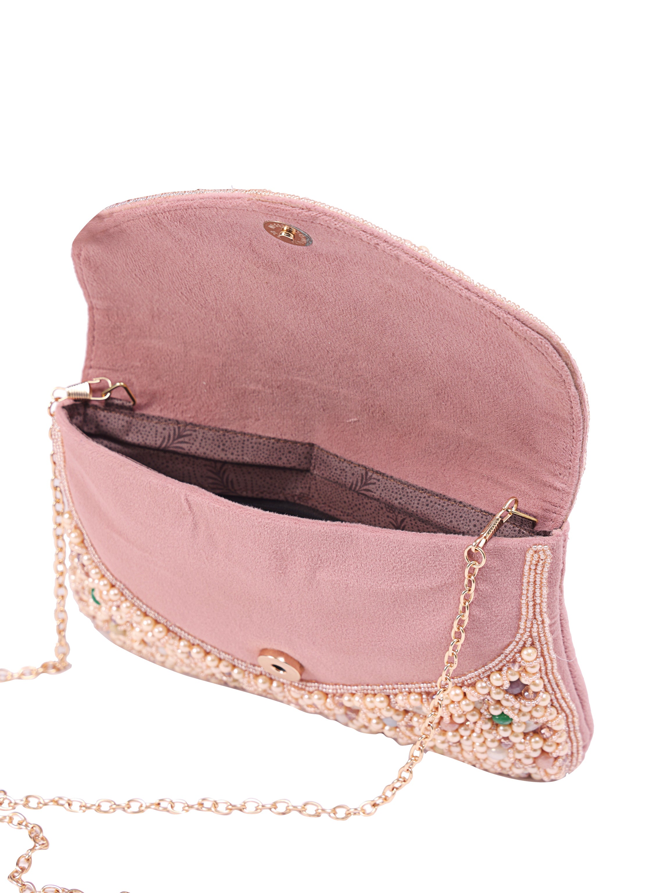 Celeste Pearl Handcrafted Clutch