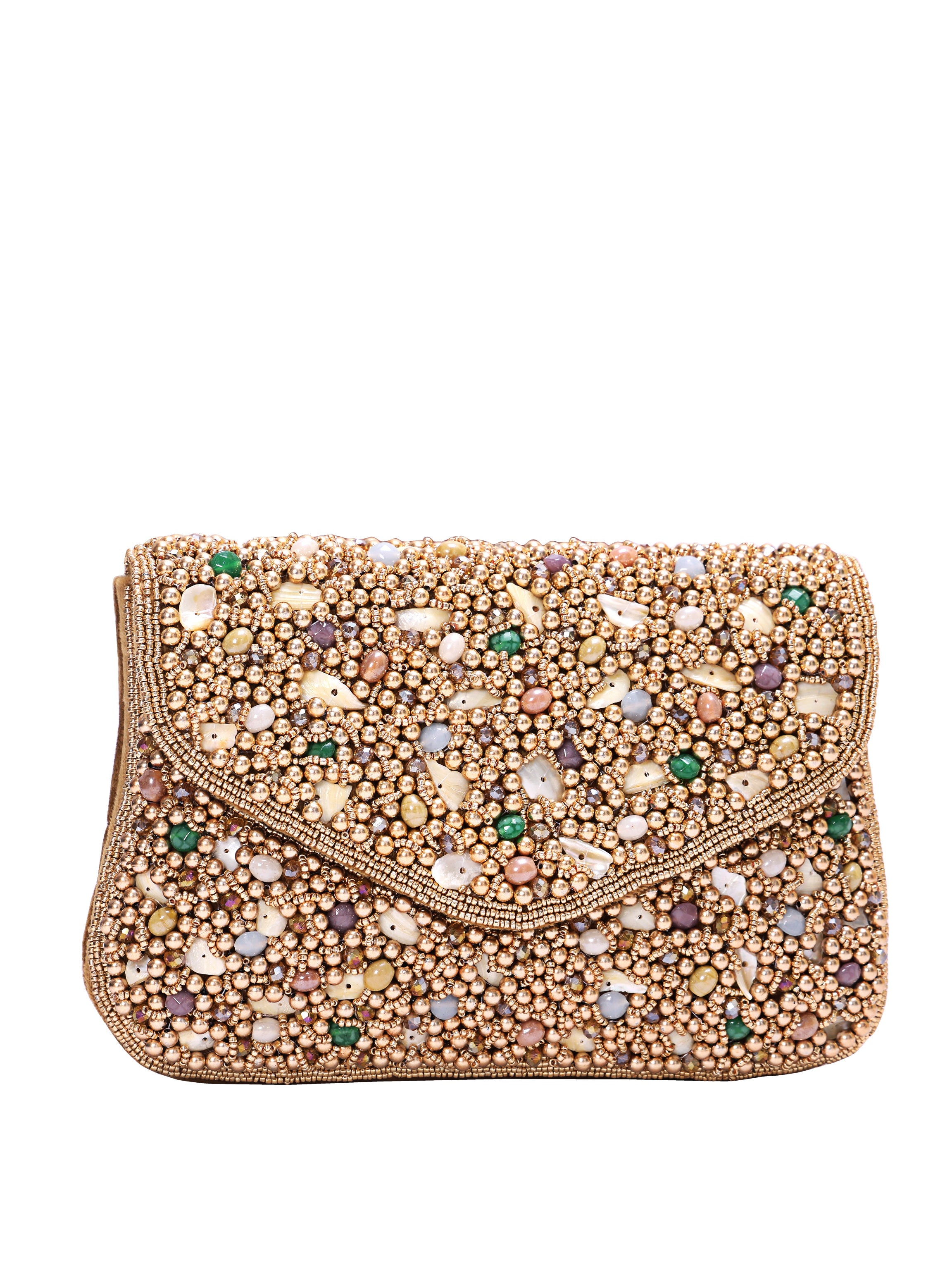 Celeste Pearl Handcrafted Clutch