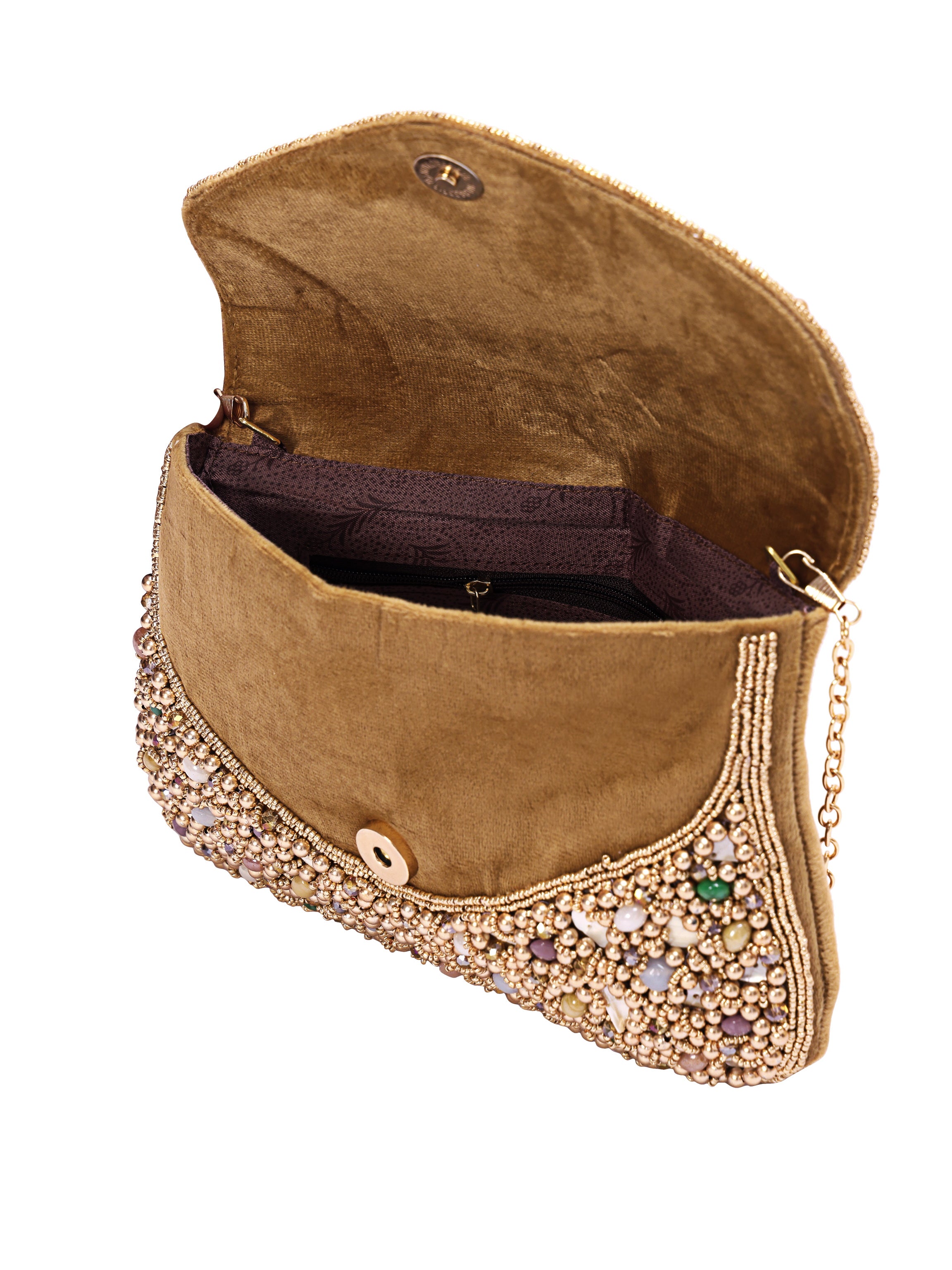 Celeste Pearl Handcrafted Clutch