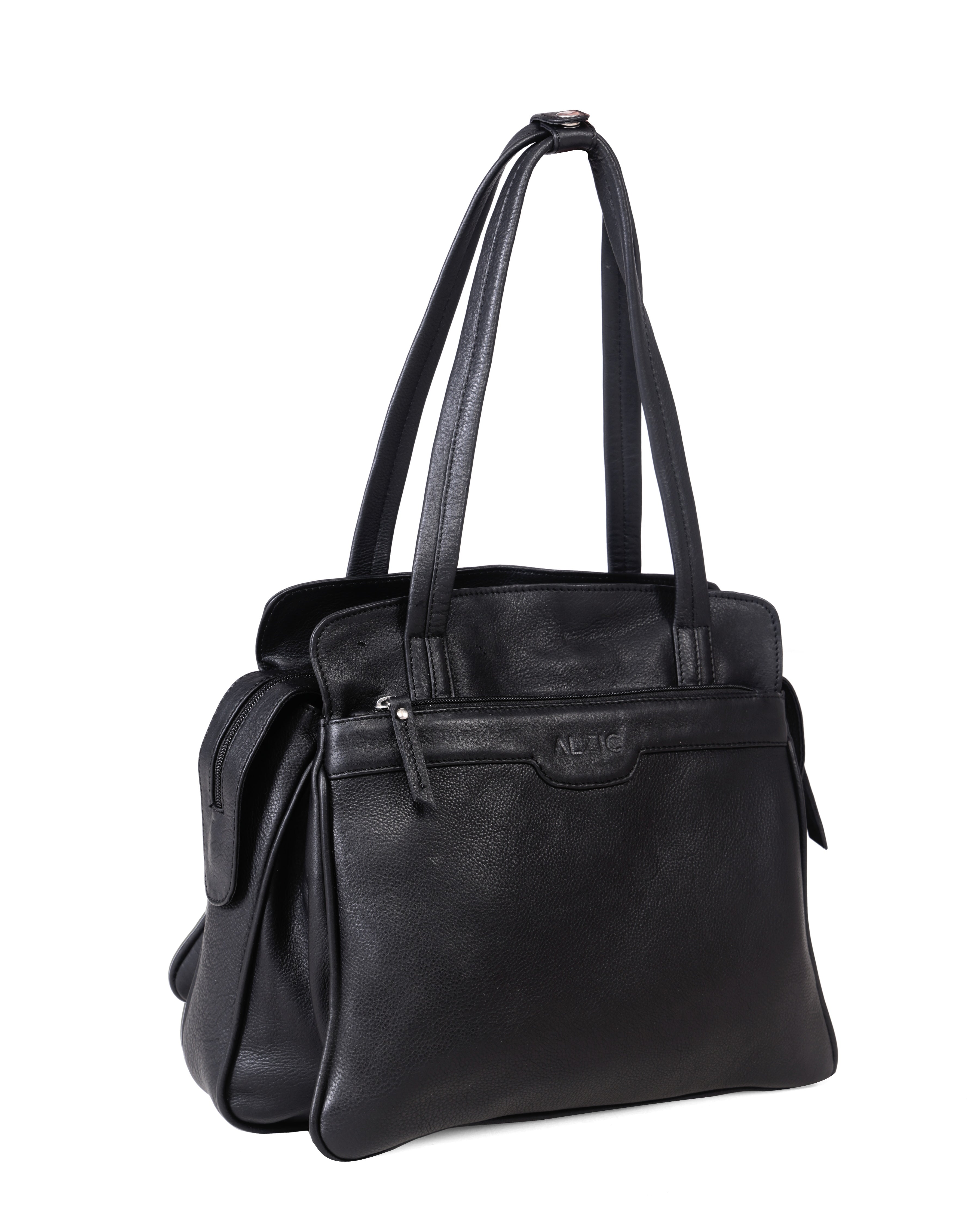 Premium Leather Tote Bag - Elegant and Functional Design
