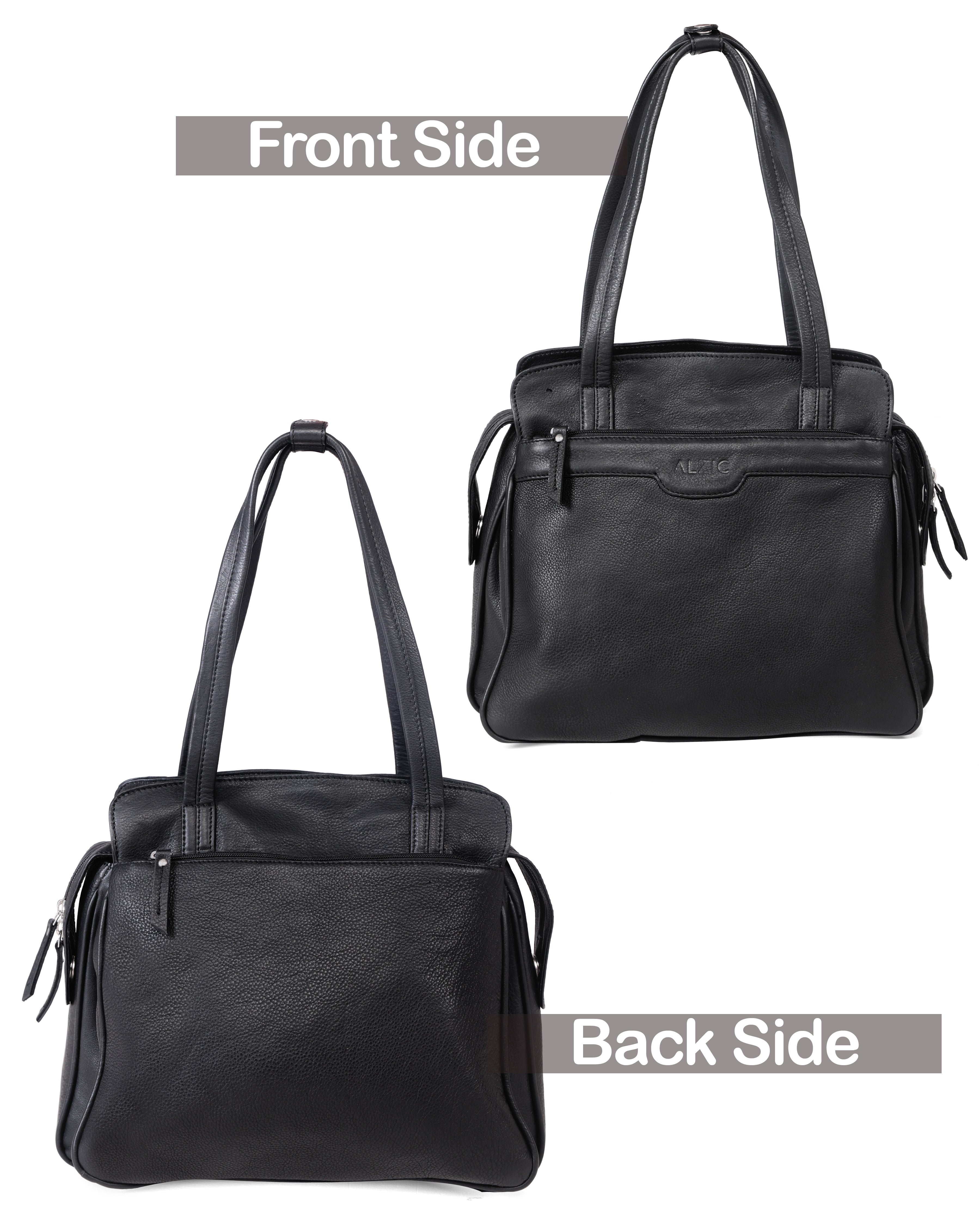 Premium Leather Tote Bag - Elegant and Functional Design