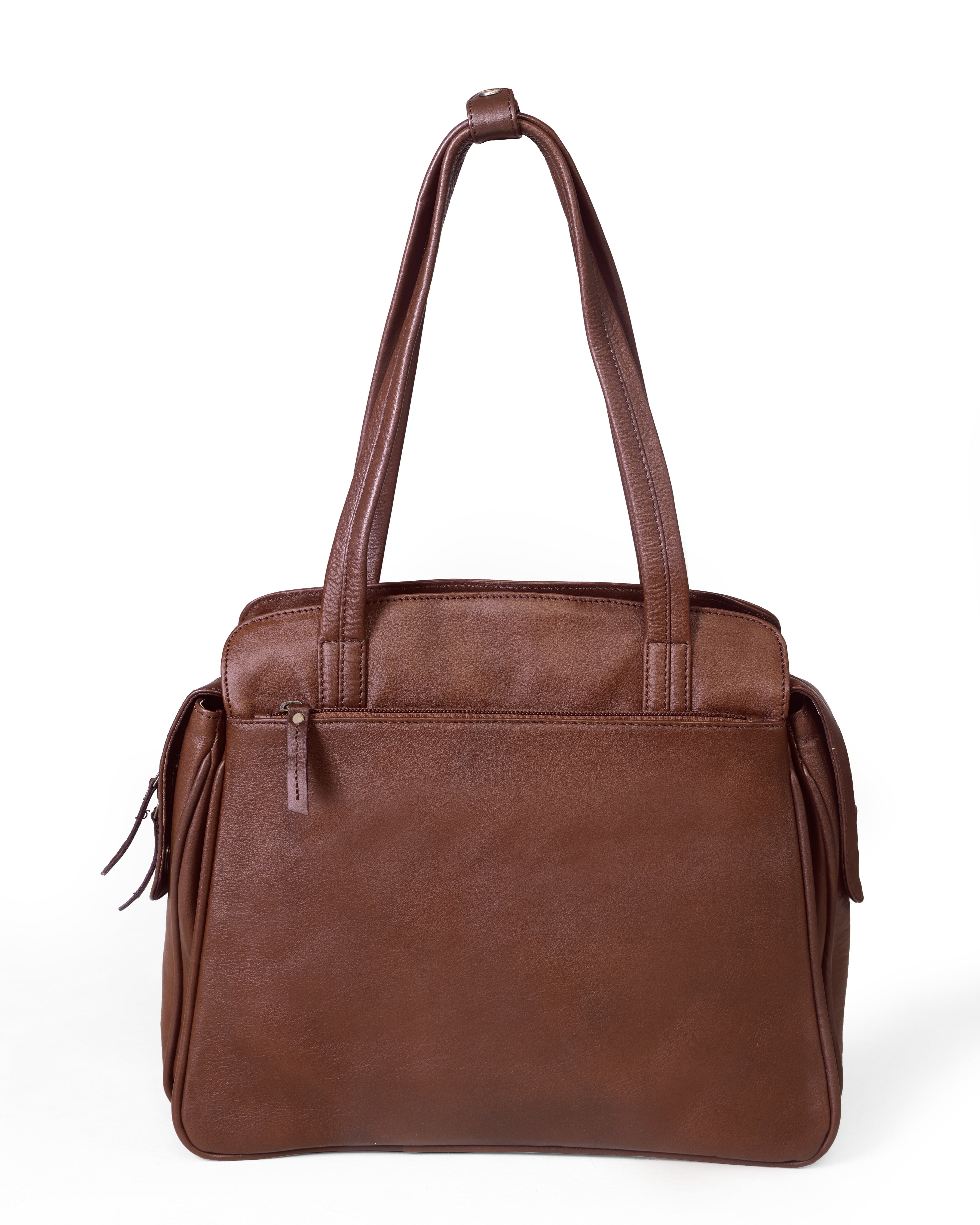 Premium Leather Tote Bag - Elegant and Functional Design