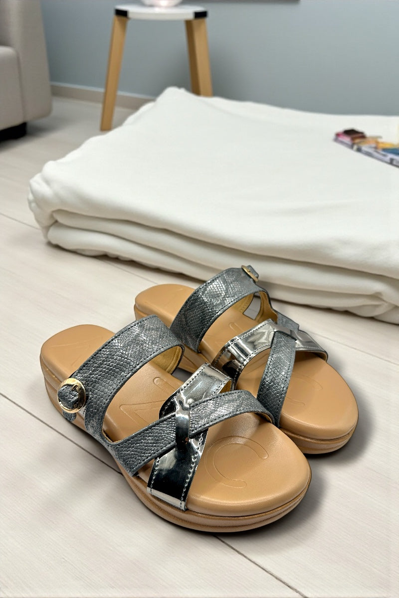 Aurora Luxe Criss-Cross Sandals