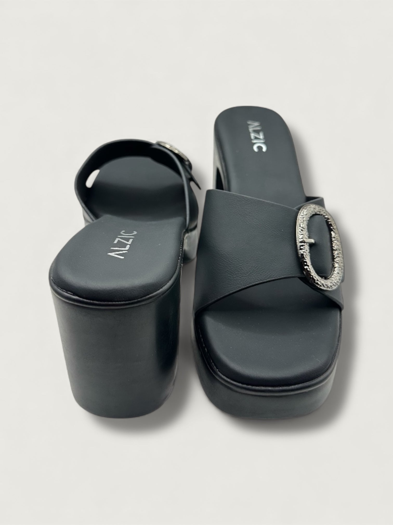 Women’s Elegant Buckle Slide Heels