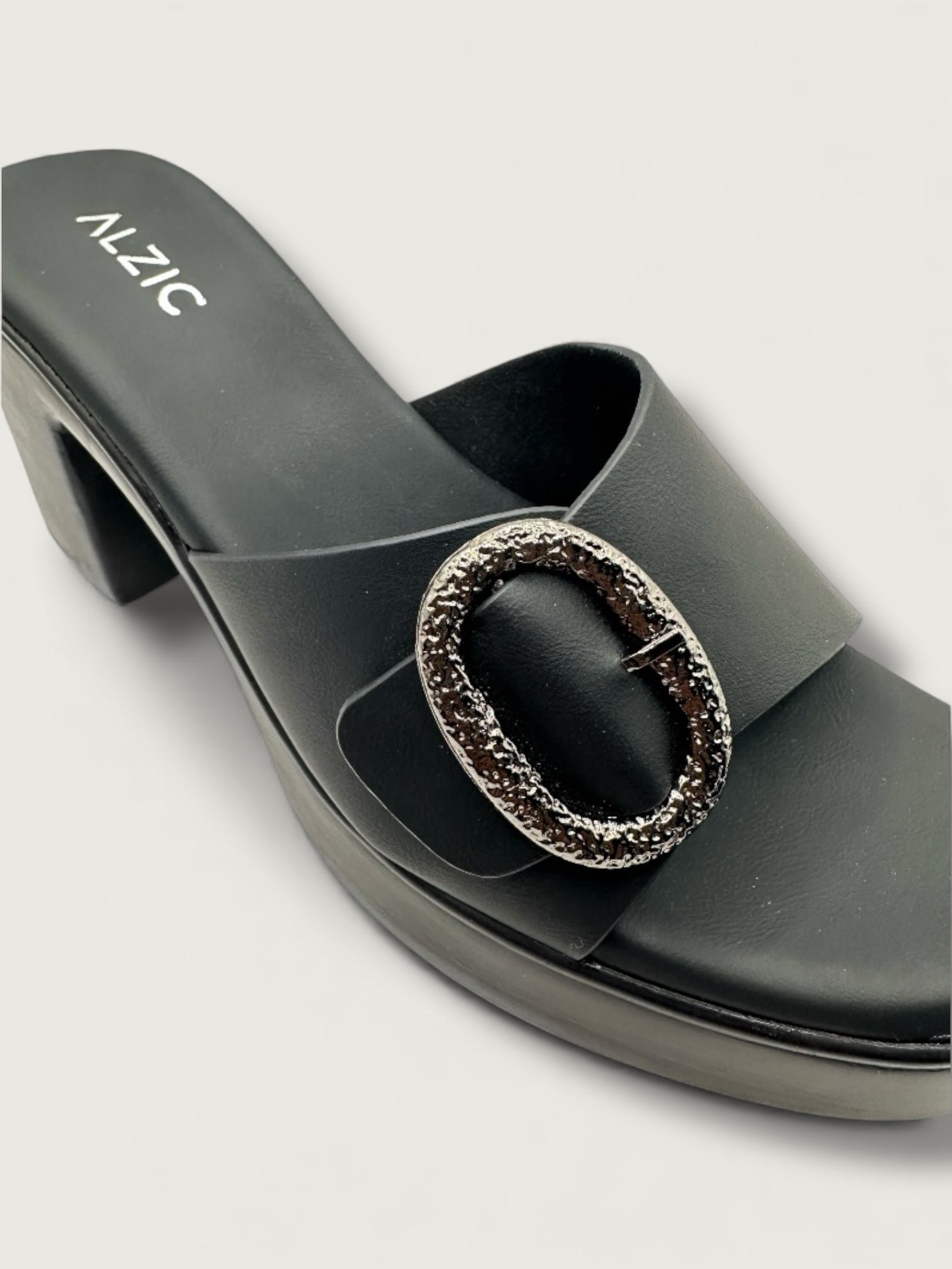 Women’s Elegant Buckle Slide Heels