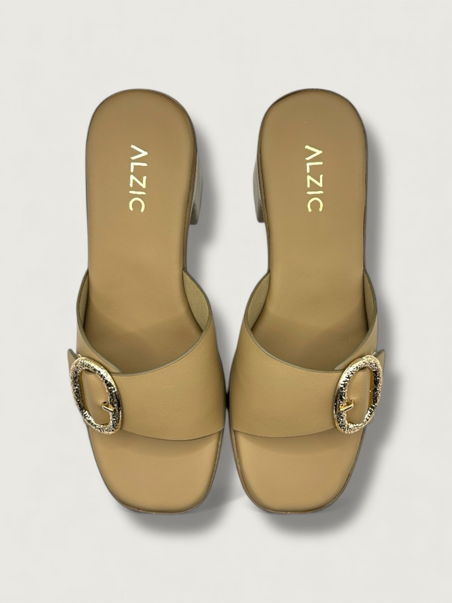 Women’s Elegant Buckle Slide Heels